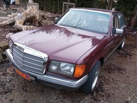 Mercedes Benz W126 280 SE. Šestiválec M110, automat - 14