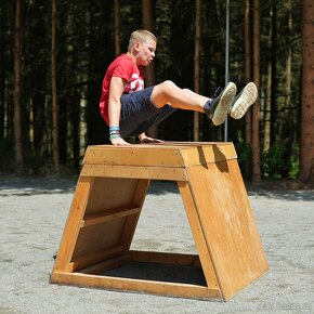 Set 4 Vault boxes, překážka na parkour (použité) - 14