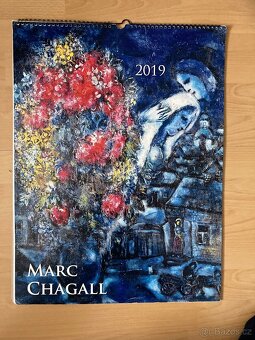 Chagall Marc Nástěnný kalendář 2019 - 14