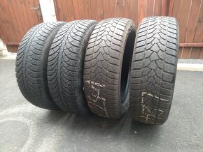 Prodám zimní gumy Uniroyal +Fulda 185/60 R15 DOT 1123 - 14