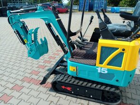 Minibagr 1.5T, 9 kW Kubota SKLADEM - 14