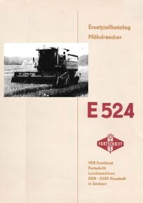 Kombajn E 517 katalog náhradních dílů - 14