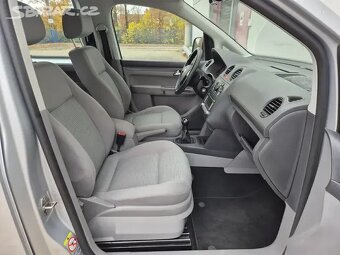 VW Caddy 1.9TDI 77kW, bez koroze,serviska,klima - 14