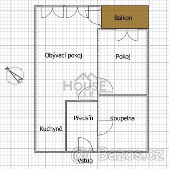 Prodej bytu 2+kk, 54 m2, Praha 3 - Žižkov., ev.č. 00646 - 14