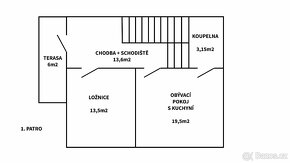 Rodinný dům Jestřebí, 102m2, dílna 36m2 + garáž 23m2- bez RK - 14