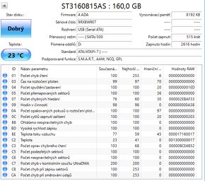 SATA 3,5" disky, odzkoušené, cena 1590,- za vše - 14