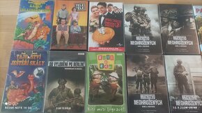 169ks DVD a18ks VHS spoustu pohádek a filmů - 14