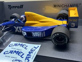 2X F1 TYRRELL FORD 018 CAMEL - PALMER GP FRANCIE 1989 1:18 - 14