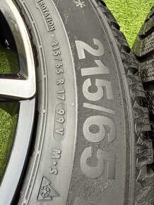 5x112 - 215/65 R17 - Škoda Kodiaq / Tiguan / Q3 zimní sada - 14