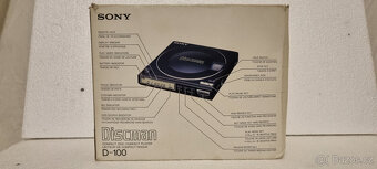 SONY DISKMAN D-100 + BATTERY PACK BP+100 -TOP STAV - 15