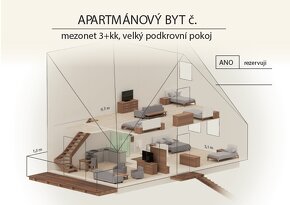 Prodej apartmánů u Slezské Harty 3+kk, 92 m2 - 15