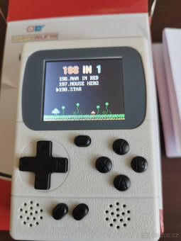 Handheld konzole R39S (barva bílá) + game box GC36 - 15