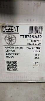 Alu kola DEZENT ,5120 R-17, ET50 - 15