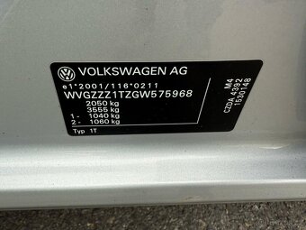 ► VW TOURAN 1,4 TSI - 110 kW, PARK. SENZORY ◄ - 15