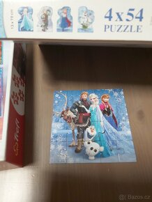 Kostky, domino, puzzle Ledové království Frozen - 15