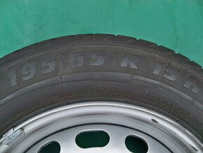 4x Disky Berlingo 4x108 R15+Pneu 195/65R15 6mm: Cena za sadu - 15