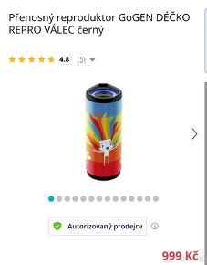 Reproduktor JVC XS-E622B, GoGEN DÉČKO REPROVÁLEC - 15