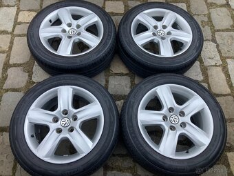 Alu kola ŠKODA SUPERB 5x112 letní 205/55R16 DOT2022 - 15