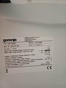 Lednice s mrazákem Gorenje - 15