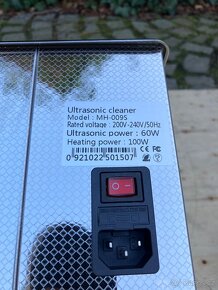 Ultrazvuková čistička 3l, 2l, 1,3l, 0,8l. - 15