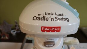 Fisher-Price Cradle 'n Swing dětská houpačka - 15