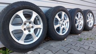 Alu kola 5x112 r16 zimní pneu vw passat b8 alltrack - 15