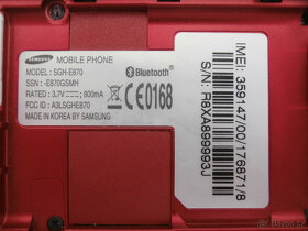 Samsung SGH-E870, sběratelský kousek - 15