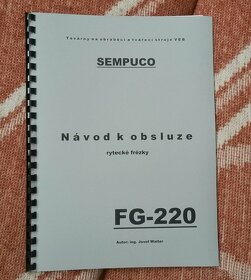 Návody kovo frézek FA-3, FN-20, FN-22, FN-32... - 15