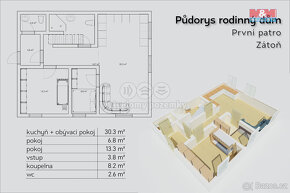 Prodej chalupy, 121 m², Lenora - Zátoň - 15