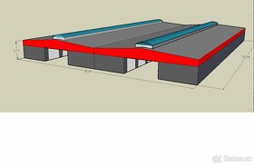 Hala montovaná 135x 18 DEMONTOVANÁ - 15
