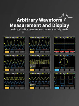 Osciloskop/multimetr/generátor ZOYI ZT-703S 50MHz 3v1 NOVÝ - 15