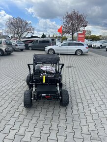 Elektrická dětská Buggy až 2500w 60V 2 místa modra - 15