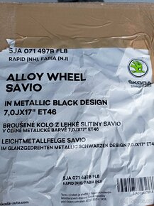 Fungl nové kusové al disky 16", 17", 18" originál Skoda - 15