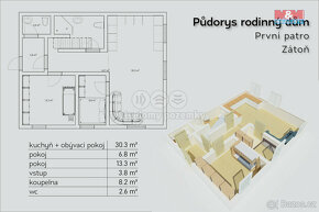 Prodej rodinného domu, 121 m², Lenora - Zátoň - 15