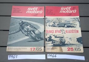 Série časopisů JAWA a ČZ SVĚT MOTORŮ 1956- 1966 - 15