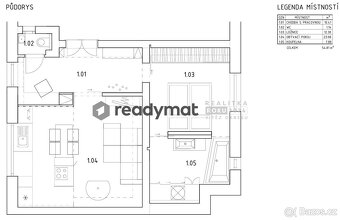 Pronájem bytu 2+kk 55 m2, Hodonín - 15