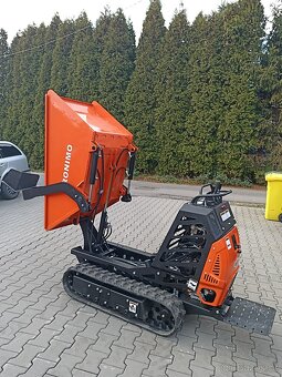 Pásový dumper, pásové nakladač se lžíci CR60 samonakládací - 15