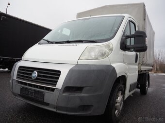 Fiat Ducato 2.3 JTD valník + plachta - 15