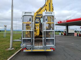 Přívěs na přepravu CAC Bobcat takeuchi Kubota jcb - 15