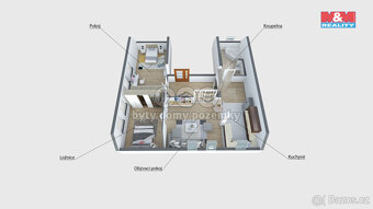 Pronájem bytu 3+kk, 140 m², Děčín, ul. Saská - 15