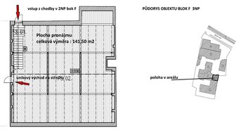 Pronájem kancelářského celku 141 m2, Brno - Bohunická - 15