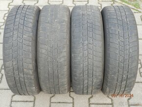 4xObutou zimní sadu kol na CITROEN C3  185/65 R15  4x 4MM - 15