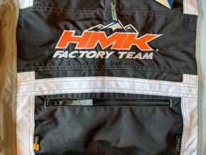 NOVÁ závodní moto bunda HMK factory team s membránou - 15