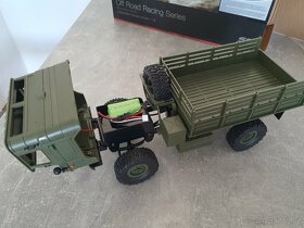 RC Military Truck GAZ WPL  B24 1/16 4WD zelený - 15