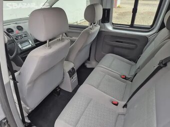 VW Caddy 1.9TDI 77kW, bez koroze,serviska,klima - 15