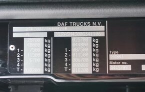 DAF XF480 - 6x2 - Průjezdná souprava – EURO 6  - 15