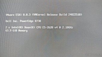 Server Dell R730,2CPU, 64GBRAM, 8x600GB - 15