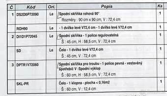 Rohová kuchyně se spotřebiči - 15