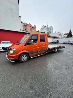 Prodám odtahový speciál Mercedes Sprinter na skupinu B s mot - 15