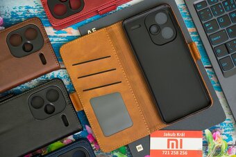 Zavírací pouzdra s bočním páskem pro Xiaomi / Redmi / Poco - 15